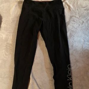 Calvin Klein black leggings